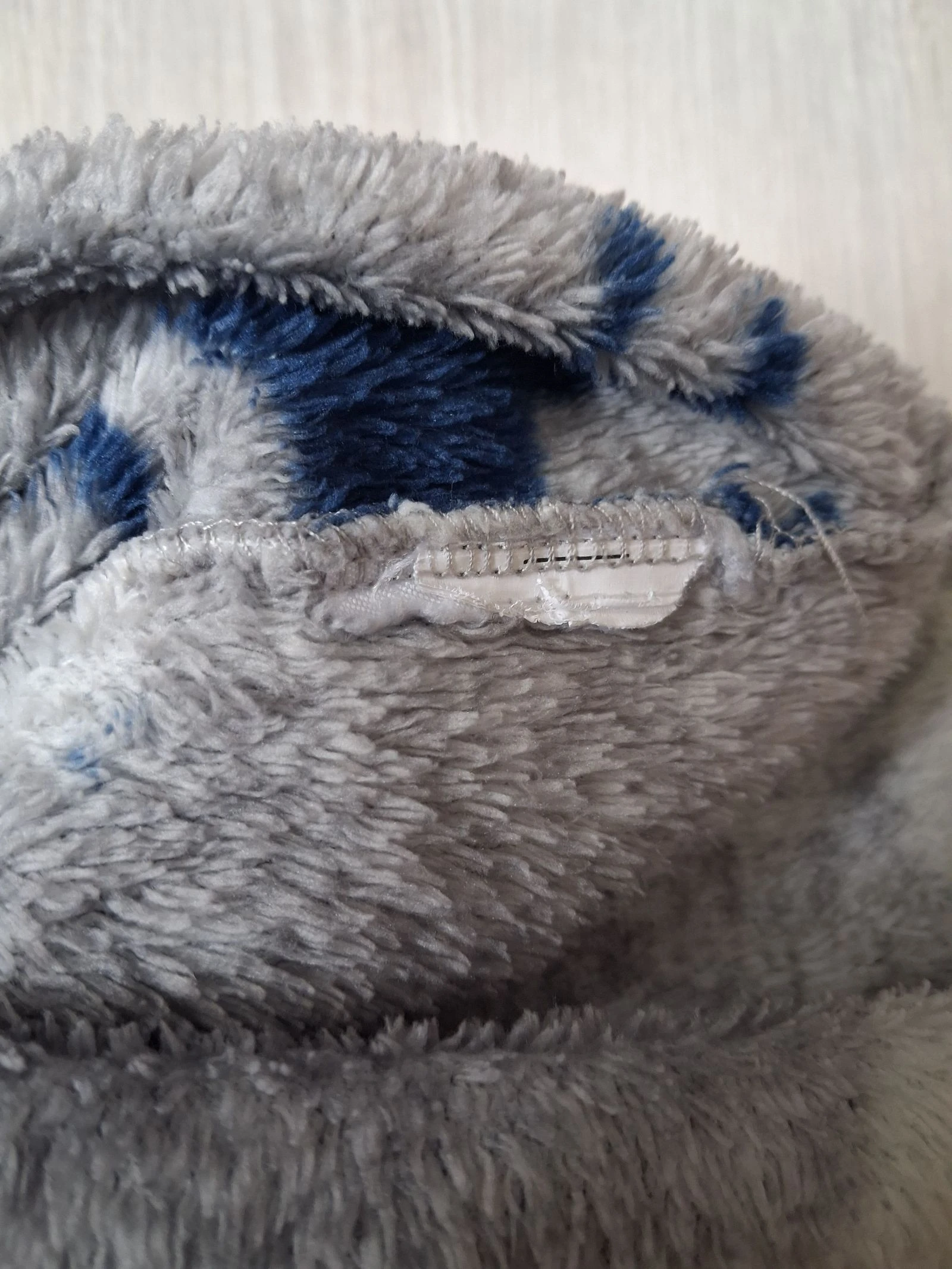 Pijama de lã para menino 3 anos Tissaia - Cinza com motivos de animais inverno (urso, alce) – photo 8